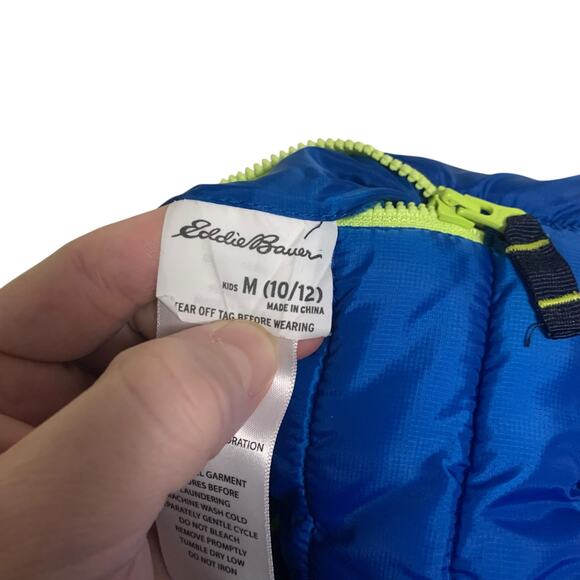 Eddie Bauer Kids Puffer Jacket - Navy and Blue - Picture 11 of 12